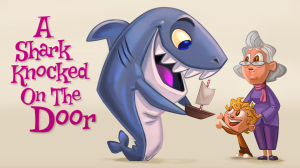 A Shark Knocked On The Door Title Card
