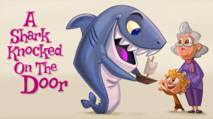 A Shark Knocked On The Door Title Card