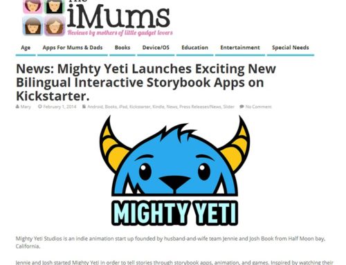 iMums Article on Mighty Yeti Kickstarter